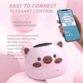 thumbnail image 3 of Mini Pocket Bluetooth Speaker Cute Cartoon Pig Wireless Soundbar Loudspeaker IP65 Waterproof Stereo, 3 of 5