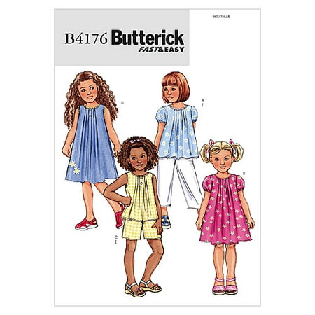 Children's/Girls' Top, Dress, Shorts and Pants-2-3-4-5 *SEWING PATTERN*