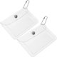 thumbnail image 5 of 2 bolsas transparentes para guardar tarjetas y monedas (transparentes), 5 of 7
