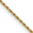 thumbnail image 2 of Primal Gold 14 Karat Yellow Gold 1.00mm Parisian Wheat Chain, 2 of 7