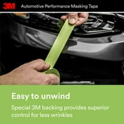 3M 233+ Automotive Refinish Masking Tape, 36mm x 32m, 1 Roll