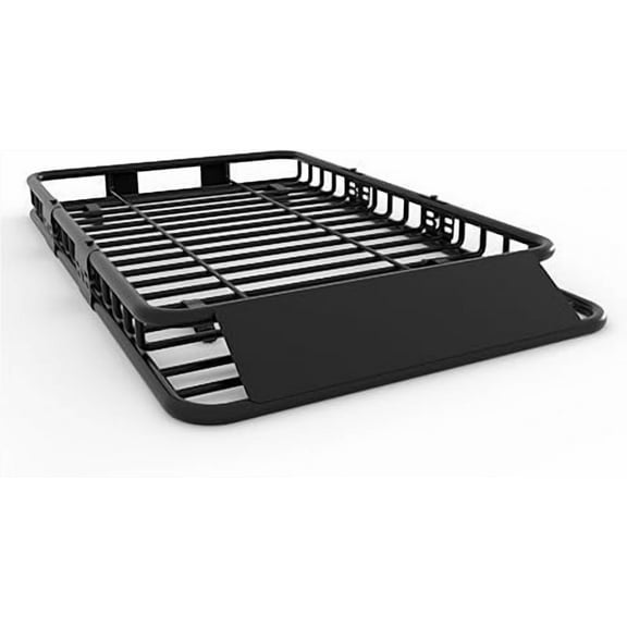 Acekid Universal Roof Rack Basket 64" x 39" x 6", Heavy Duty Rooftop Cargo Basket for SUVs Trucks, 3-Section