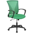 thumbnail image 1 of BestOffice Ergonomic Mesh Office Chair – Adjustable Mid-Back, Lumbar Support, Armrests, and Swivel Rolling Wheels for Home or Computer Use, Green, 1 of 7