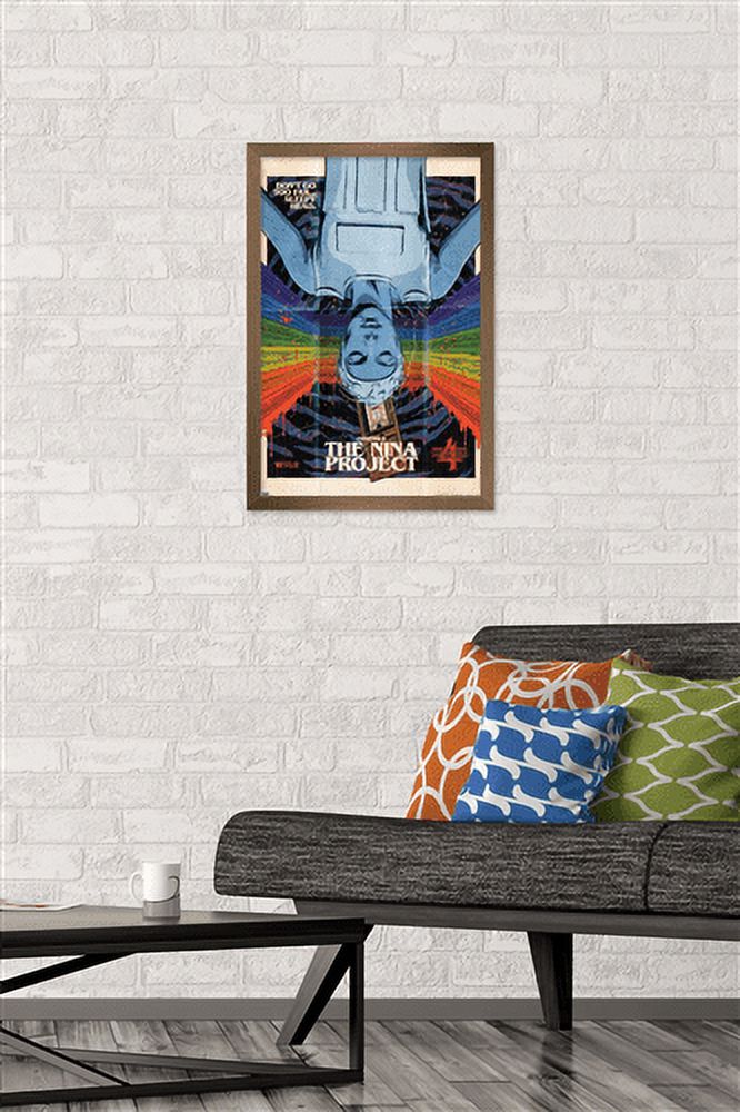 Netflix Stranger Things: Season 4 - The Nina Project Wall Poster, 14.725" x 22.375" Framed