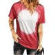 thumbnail image 2 of Camiseta informal de manga corta con cuello redondo y estampado para mujer Pompotops  hkajfhjk463670, 2 of 4