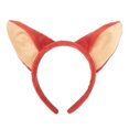 thumbnail image 4 of 2 diademas de peluche con orejas de dibujos animados, accesorio unisex para el cabello., 4 of 5