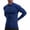 Dark Blue, variant on Men's Compression Shirt Long Sleeve Mock Neck Base Layer Fit Soft Breathable Lightweight Daily Wear Sports Outdoor Top