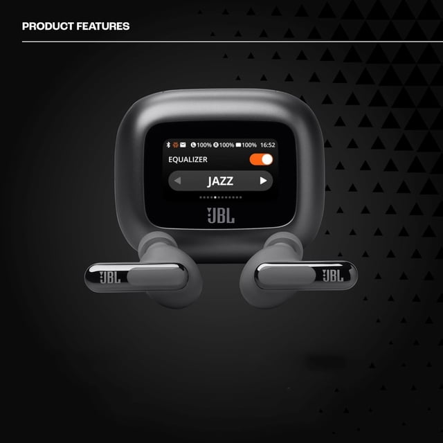 JBL Live Buds 3 Audífonos Inalámbricos NC Bluetooth, Drivers de 10mm, Reproducción 40 Horas, Pantalla Tácti