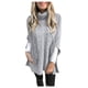 thumbnail image 2 of Suéter de cuello alto para mujer, moda informal, manga larga, estampado, cuello vuelto, sudadera con cremallera, blusa, suéter para mujer, 2 of 6