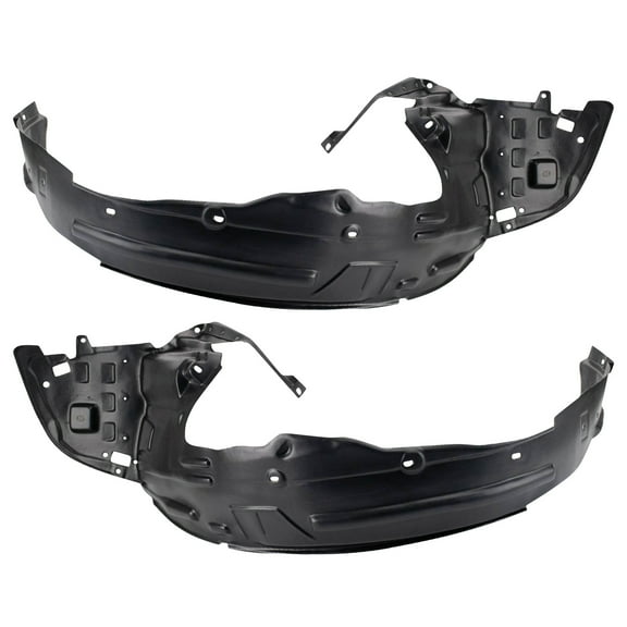 TRQ Inner Fender Liner Set Compatible with 2005-2007 Honda Odyssey BDA14460