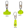 thumbnail image 2 of 5x Surf Fishing Sinker Slides Fishing Connector Heavy Duty Fishing Barrel Swivels Snap High Strength Sinker Sliders, 2 of 5