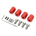 thumbnail image 1 of Moyeu Hexagonal 12mm, Augmentation de la Distance des Pneus Haute Adhérence Roue Hexagonale Écrou de Moyeu en Aluminium pour 1/10 RC Véhicule Rouge, Bleu, 1 of 7