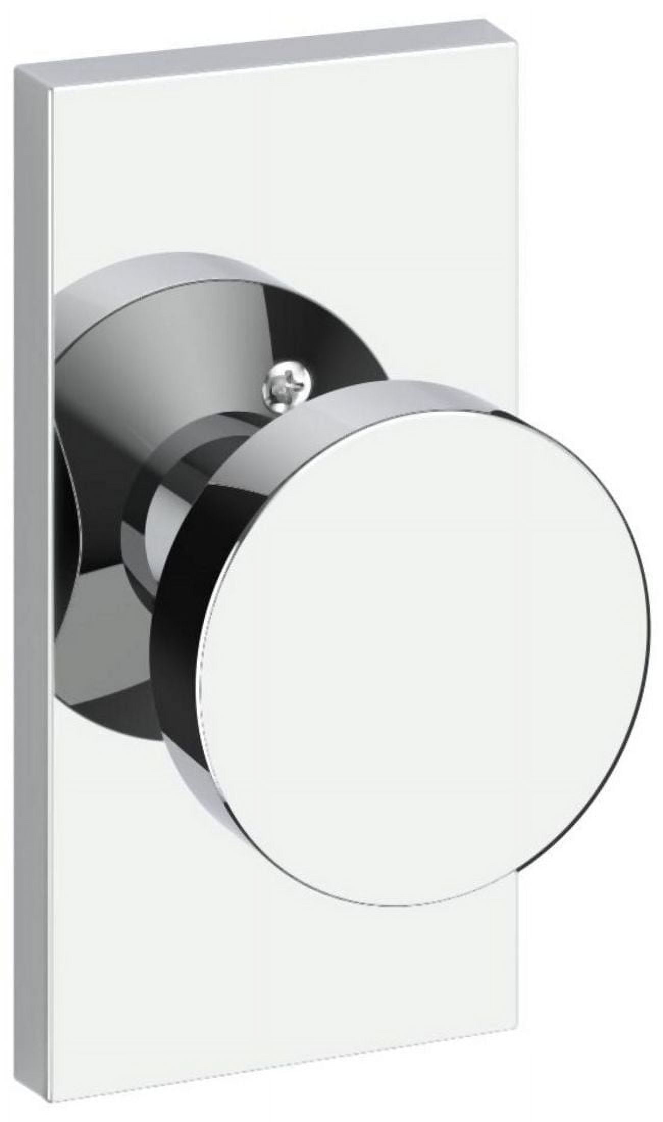 Baldwin HDCONCFR190 Contemporary Non-Turning One-Sided Dummy Door Knob - Black
