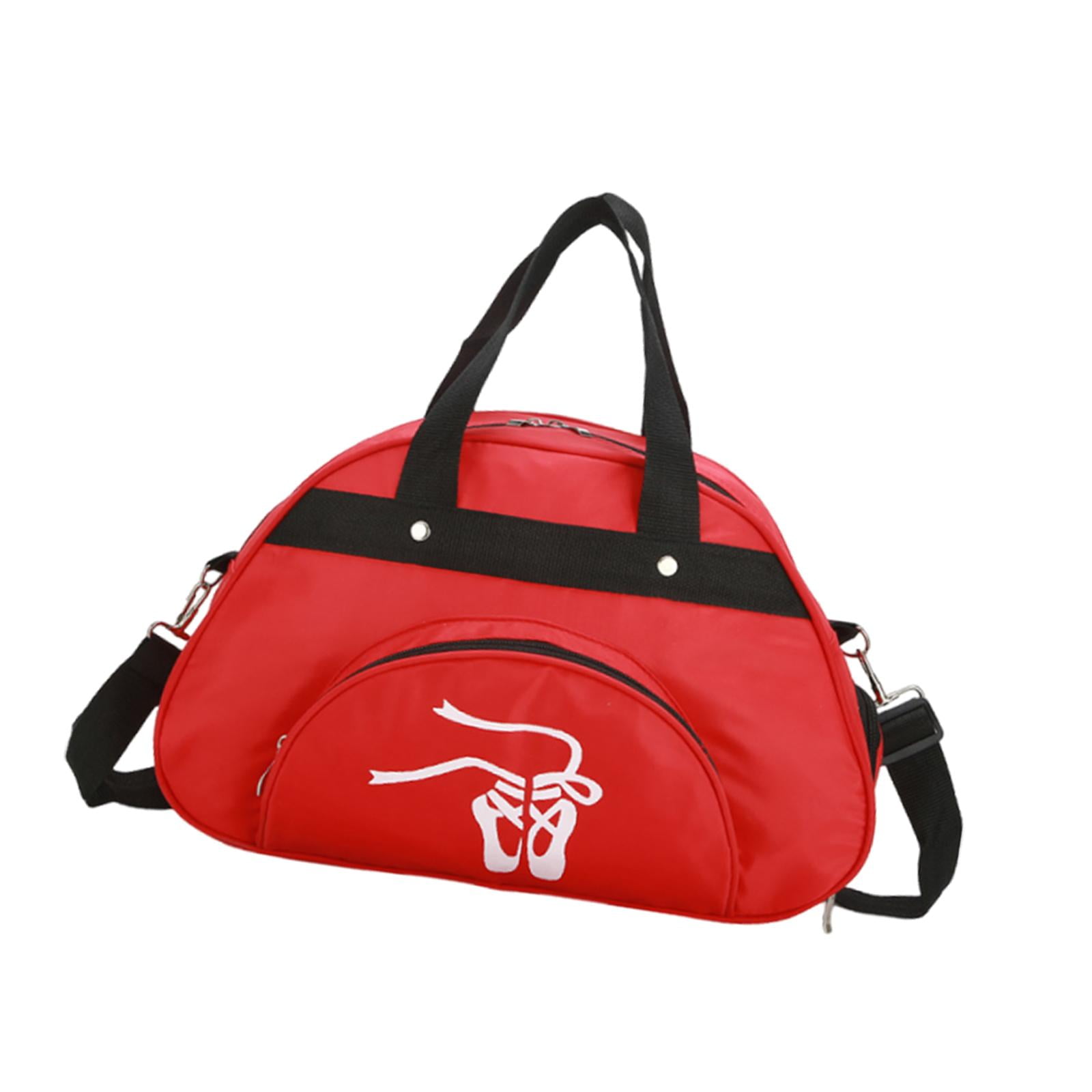 Dance Bag Garment Duffle Adjustable Strap Spacious Nylon for Women Girls Ballet School Workout
