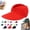 Bright Red, variant on Women's UPF 50+ UV Protection Sun Visor Hat,Wide Brim UV Protection, Lightweight Foldable Ponytail Beach Cap for Golf Hiking