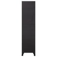thumbnail image 3 of vidaXL Armoire de Rangement Anthracite et Blanc 90x45x180 cm Steel, 3 of 5