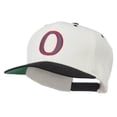 thumbnail image 2 of Greek Alphabet OMICRON Embroidered Cap - Natural Black OSFM, 2 of 5