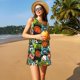 thumbnail image 3 of Balery Balls Vestidos de verano para mujer con estampado: vestido holgado sin mangas, vestido playero informal y cómodo para días calurosos., 3 of 7