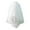 White, variant on Elegant Layered Mesh Skirt with Asymmetrical Hem High Waist Flowy Chiffon Tiered Ruffle Design for Women