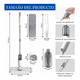thumbnail image 3 of Trapeador Microfibra Giratorio 5 Repuestos 360° Malubero Blanco, 3 of 5