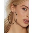 thumbnail image 2 of PROSTEEL Large Hoop Earring for Women Black Earrings Hypoallergenic Stainless Steel Birthday Valentine Day Mother's Day Gift Jewelry Gifts for Grandma Mom daughter Adults 90mm, 2 of 7