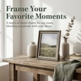 thumbnail image 4 of Unique Bargains Aesthetic Ins Wood Photo Frame Grayish Brown 4" x 5", 4 of 5