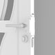 thumbnail image 1 of Hot6sl Liquidación de Ahorros de Verano Nuevo Top Of Door Silencioso And Engrosamiento de Pared Almohadilla Antichoque para Puerta Mango de Goma, 1 of 2