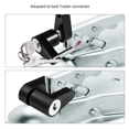 thumbnail image 4 of Zinc Alloy Trailer Lock Frosted Black Universal Truck Trailer Connector Trailer Lock, 4 of 5