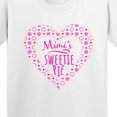 thumbnail image 4 of Inktastic Mimi's Sweetie Pie with Pink Hearts Youth T-Shirt, 4 of 5