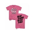 thumbnail image 3 of Macho Man Too Hot Retro Pink Heather Adult T-Shirt, 3 of 3
