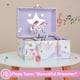 thumbnail image 4 of Joyero joyero para niñas, joyero musical de unicornio para fiesta, la hermosa melodía soñadora y muñeca de unicornio giratoria, juguetes para niñas, 4 of 7