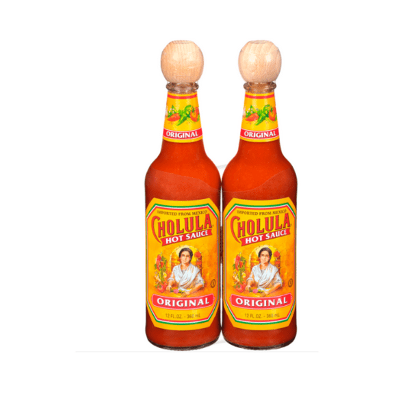 Cholula Hot Sauce, Original, 12 fl oz, 2 ct - Hot Sauce, Mexican Flavor, Spicy Condiment, Pantry Staple