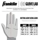 thumbnail image 5 of Guantes de bateo Franklin Sports 2nd Skinz Drip Black + Gold, 5 of 7