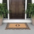 thumbnail image 6 of A1HC Natural Rubber & Coir 24x36 Monogrammed Doormat For Front Door, Anti-Shed Treated Durable Doormat for Outdoor Entrance, Heavy Duty, Low Profile, Easy to Clean, Long Lasting Front Porch Entry Rug, 6 of 7