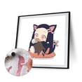 thumbnail image 3 of Kit de pintura al óleo acrílica Kamado Nezuko por números pintura DIY sin marco (B3148) FLhrweasw Nuevo, 3 of 9