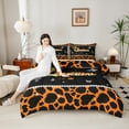 thumbnail image 4 of Castle Fairy 3-Piece Full Size Comforter Set, Crown Cheetah Animal Print, 4 of 8