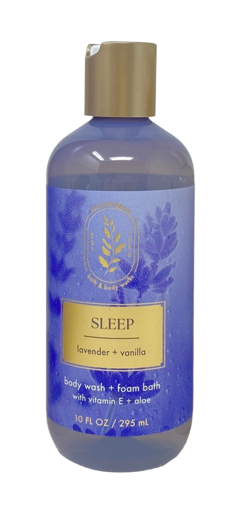 Bath & Body Works Aromatherapy Sleep Lavender + Vanilla 3 Body Wash + Foam Bath with a Lavender Dream Bar Soap