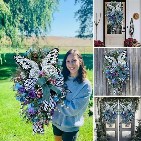 

MIARHB Garland Simulation Door Door Garland Front Wall Door Pendant Pendant Decoration Decoration Home Front Wreath