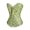 Green, variant on Women Lace Up Corset To Floral Corset for Women Lingerie Bustier Top Plus Size Body Shaper Lace Corsets
