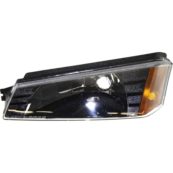 Turn Signal Light Compatible with CHEVROLET AVALANCHE 2002-2006 LH Lens and Housing with Body Cladding