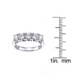 thumbnail image 3 of 2 Carat 5-Stone Round Lab Created Diamond Ring 14K White Gold, 3 of 3