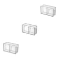 thumbnail image 2 of Matsuzay Organizador de baño ABS para necesidades Caja impermeable Caja de pared de baño para acceso diario Almacenamiento de suministros Type1 NO1, 2 of 6