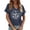 Navy, variant on Telankuip 2026 Sisters Trip T-Shirts for Women Loose Fit V-Neck Short Sleeve Graphic Tees Summer Beach Vacation Travel Comfort Breathable Casual Tops with Letter Printed Design Pink XL