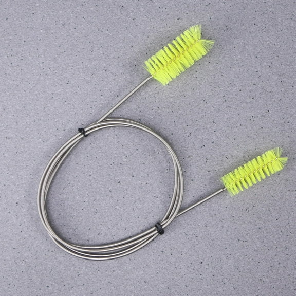 LEORX Bendable Cleaning Brush Tube Cleaning Brush Yellow 1Pcs for Pipes