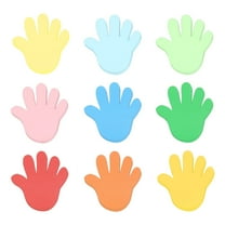 36 Pcs Colorful Hand Paper Cutouts, Bulletin Board Cutouts Decor