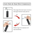 thumbnail image 2 of Dual Action Cordless Airbrush Compressor High Pressure Spray For Art Gun Beauty Salon Makeup Nail Tattoos Cake Tools, 2 of 6