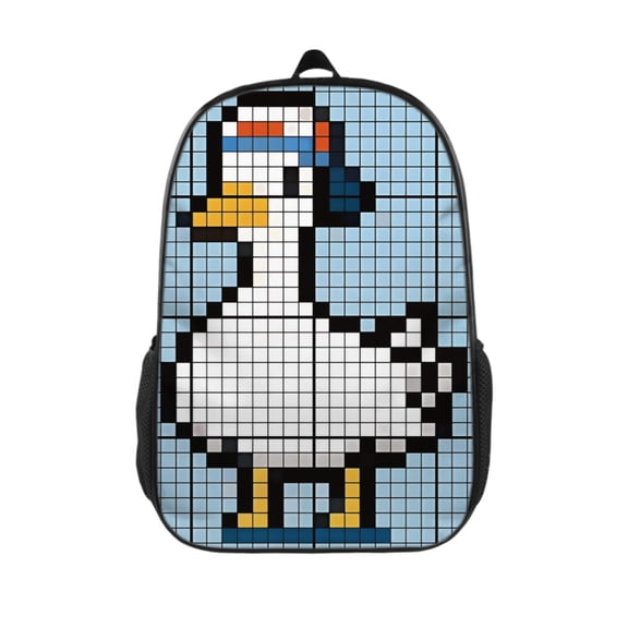 Duck Backpack 17 Inches Large Capacity Casual Fashion Backpack