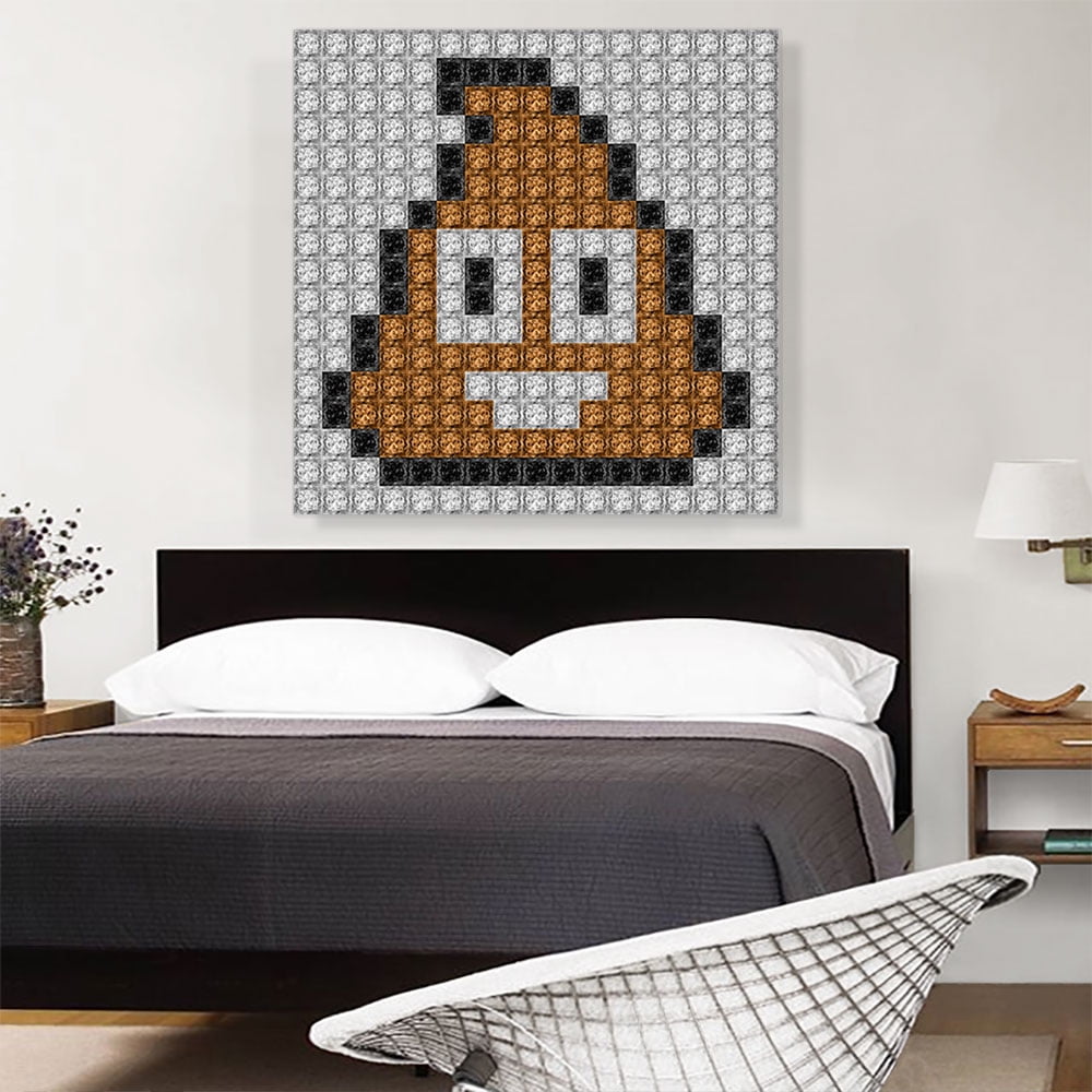 Poop Emoji Perler Beads Pattern Poop Perler Beads ARTCANVAS Poop