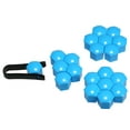 thumbnail image 2 of Amdohai 20pcs Universal 19mm Wheel Nut Covers Lug Nut Caps Screw Protector, 2 of 5