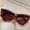 A3, variant on Cat Eye Sunglasses Women New Fashion Style Triangle Shades Clear Candy Color Eyewear Vintage Sun Glasses For Women Fashion